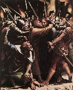 HOLBEIN, Hans the Younger The Passion (detail) f France oil painting reproduction